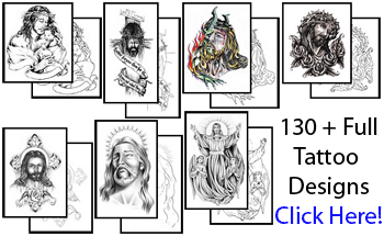 Jesus Tattoo Designs